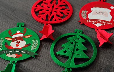 激光雕刻圣誕裝飾品，這個圣誕節(jié)與眾不同